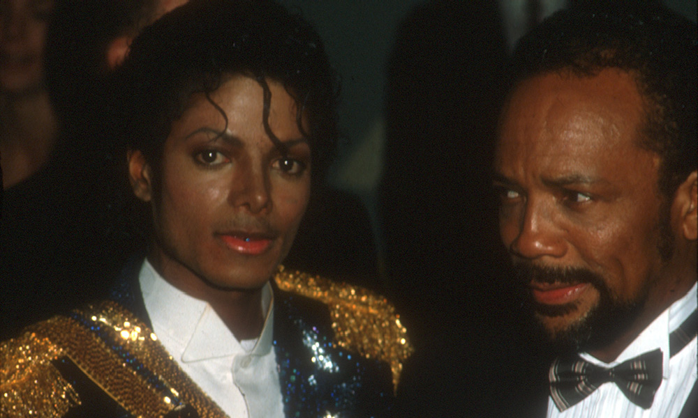 Michael Jackson and Quincy Jones