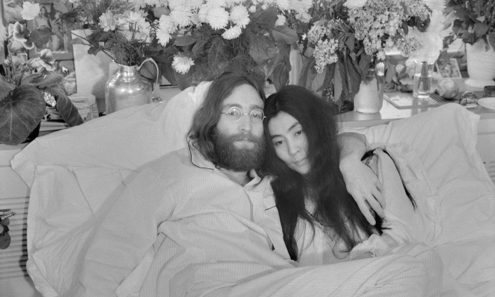 John Lennon and Yoko