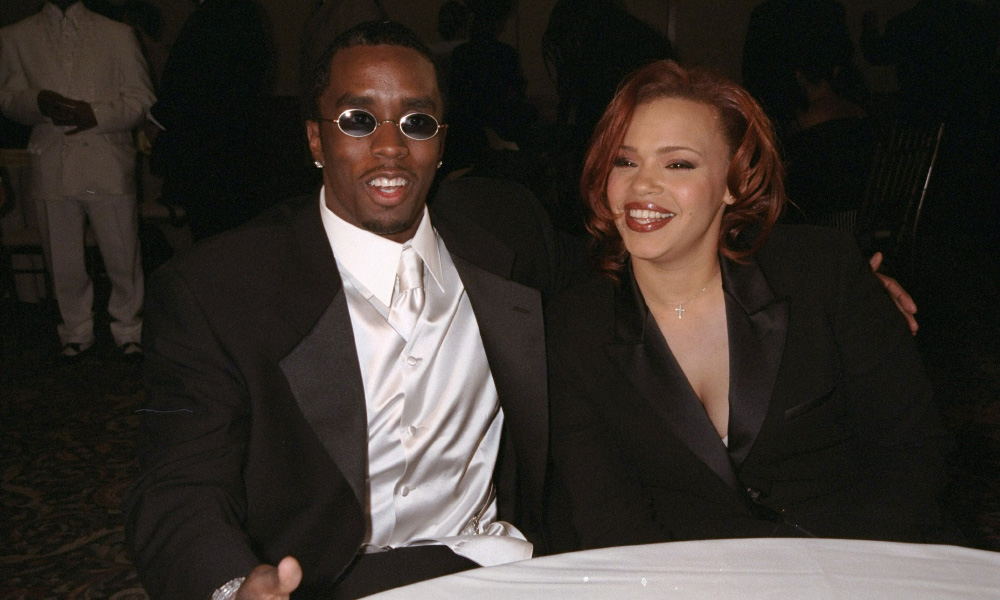 Diddy and Faith Evans