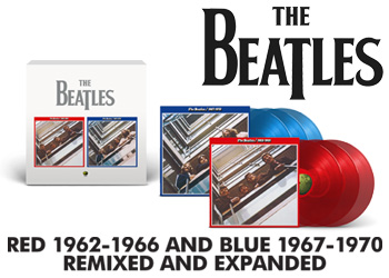 The Beatles Red and Blue Boxsets